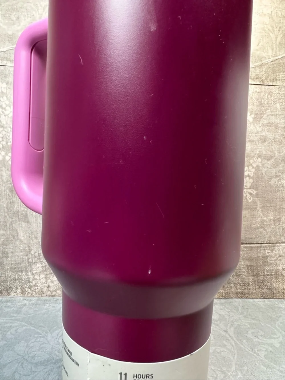 Rose Bouquet Stanley 40 oz Stainless Steel H2.0 Flowstate Quencher Tumbler - Picture 7 of 9